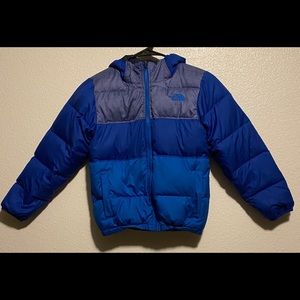 Boys The North Face 550 Reversible Jacket Sz 7/8